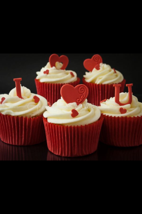Valentines Day Cupcake